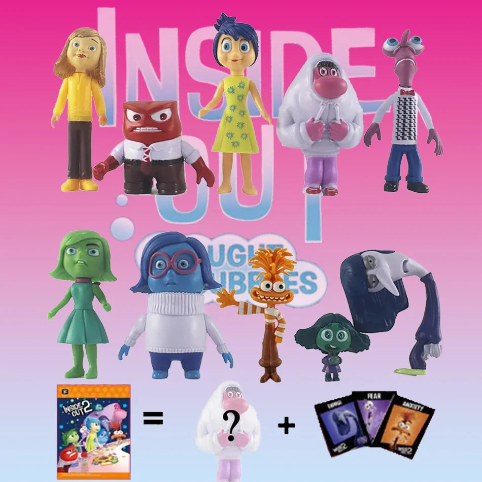 Новая слепая коробка Inside Out 2, экшн-фигурка, игрушка из мультфильма, радость, тревога, гнева, полость, слепая, страх, модель, фигурки, подарок для детей 
Новая слепая коробка Inside Out 2, экшн-фигурка, игрушка из мультфильма, радость, тревога, гнева, полость, слепая, страх, модель, фигурки, подарок для детей