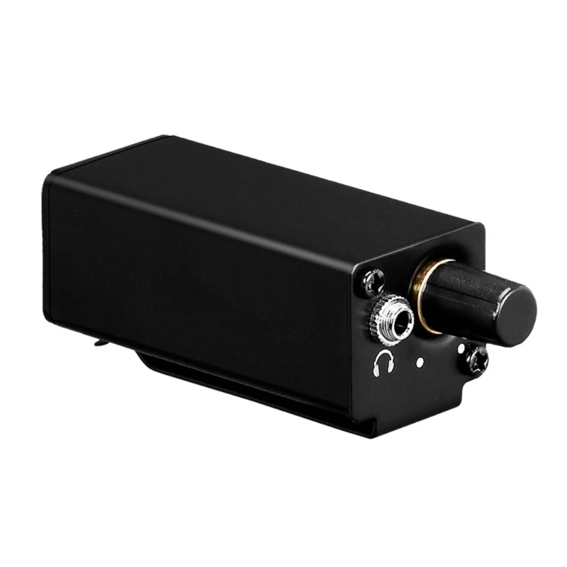 Small Headphone Amplifier In Ear Monitors Amplifier, for Studio and Stage Use Integrated Current Limit For Ear Protector
Small Headphone Amplifier In Ear Monitors Amplifier, for Studio and Stage Use Integrated Current Limit For Ear Protector