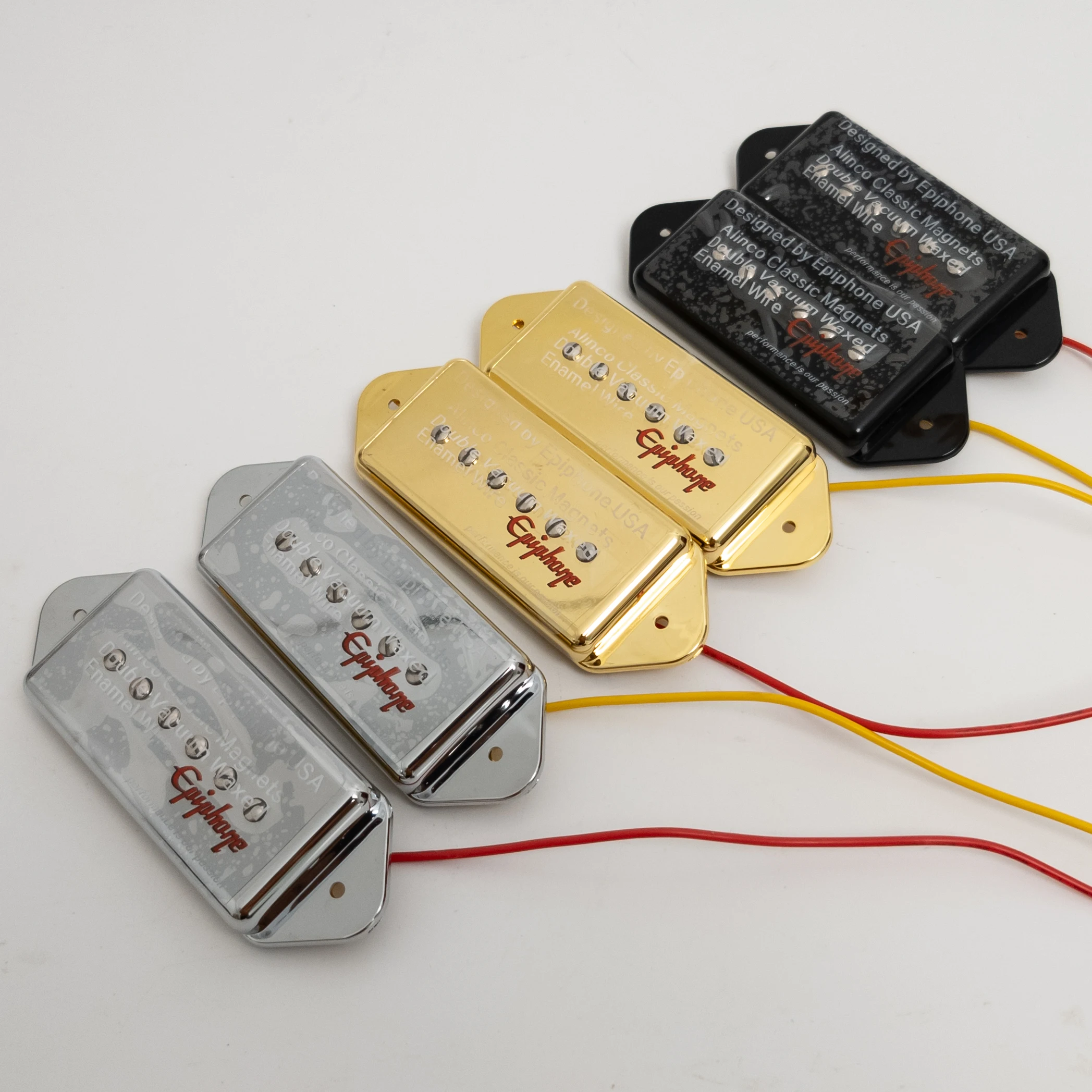 P90 Guitar Pickup ALNICO 5 P90 Dogear Style Single Coil Neck Bridge Pickup for SG LP Guitar,M Series Low Gauss Iconic Sound
P90 Guitar Pickup ALNICO 5 P90 Dogear Style Single Coil Neck Bridge Pickup for SG LP Guitar,M Series Low Gauss Iconic Sound