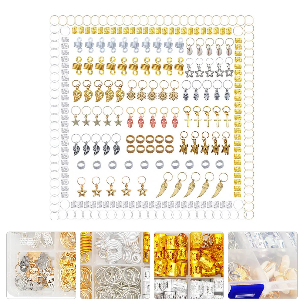 Dreadlocks Hair Clips Buckles Cuffs Supply Ring DIY Tube Braiding Rings Metal Miss
Dreadlocks Hair Clips Buckles Cuffs Supply Ring DIY Tube Braiding Rings Metal Miss