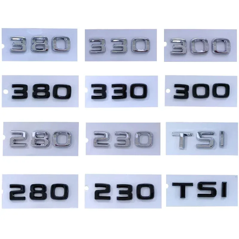 3D ABS 230 280 300 330 380 TSI Badge Decals Car Body Trunk Emblem Sticker for Skoda Octavia Fabia Rapid Kodiaq Karoq Accessories
3D ABS 230 280 300 330 380 TSI Badge Decals Car Body Trunk Emblem Sticker for Skoda Octavia Fabia Rapid Kodiaq Karoq Accessories