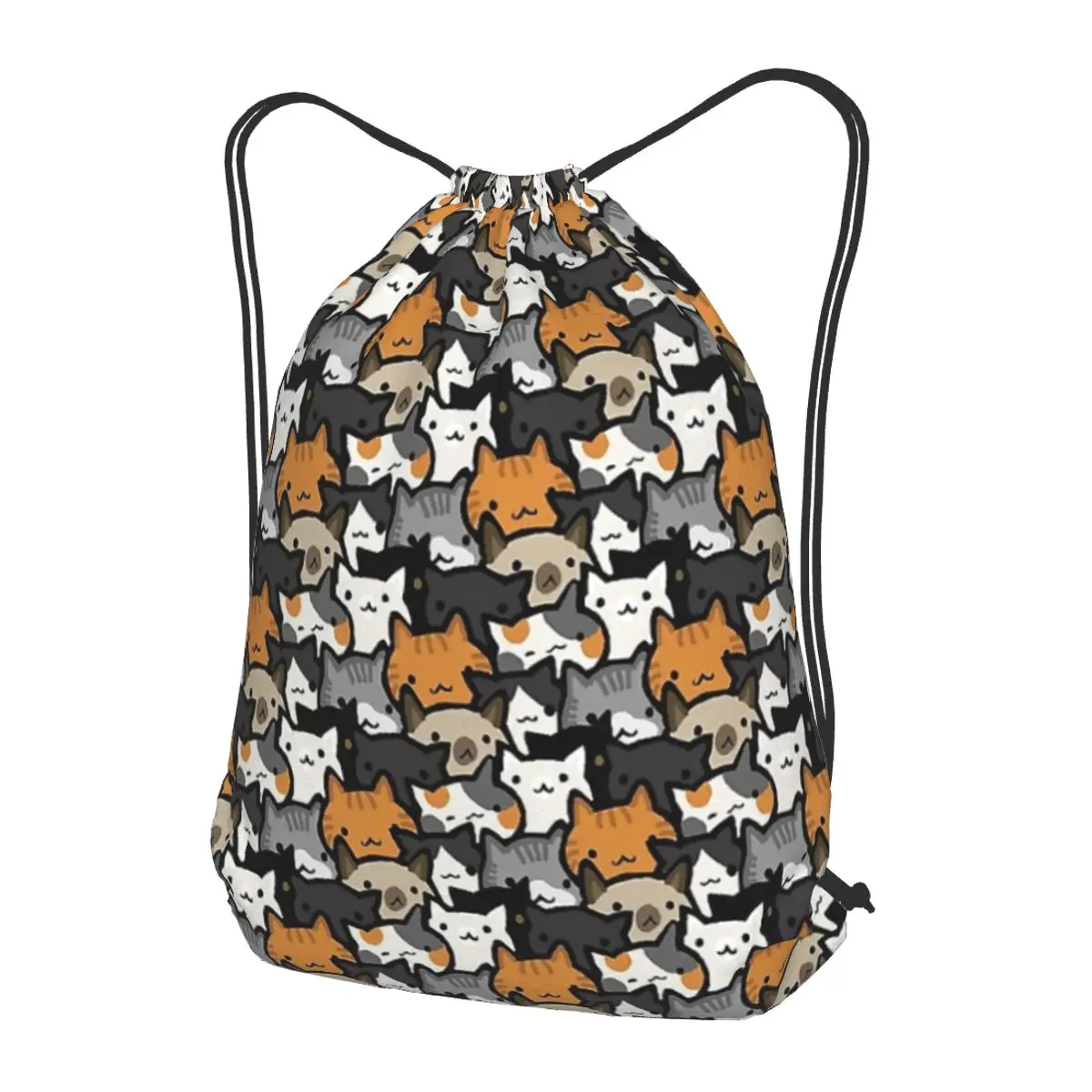 Cat Crowd Backpacks Casual Drawstring Bags Sports Bag Book Bags for Man Woman Students
Cat Crowd Backpacks Casual Drawstring Bags Sports Bag Book Bags for Man Woman Students