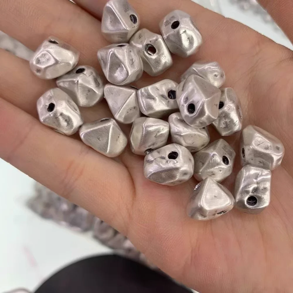 8.9mmx12.6mm 925 Sterling Silver stone shape Beads for jewelry making spacers to make bracelets and necklaces
8.9mmx12.6mm 925 Sterling Silver stone shape Beads for jewelry making spacers to make bracelets and necklaces