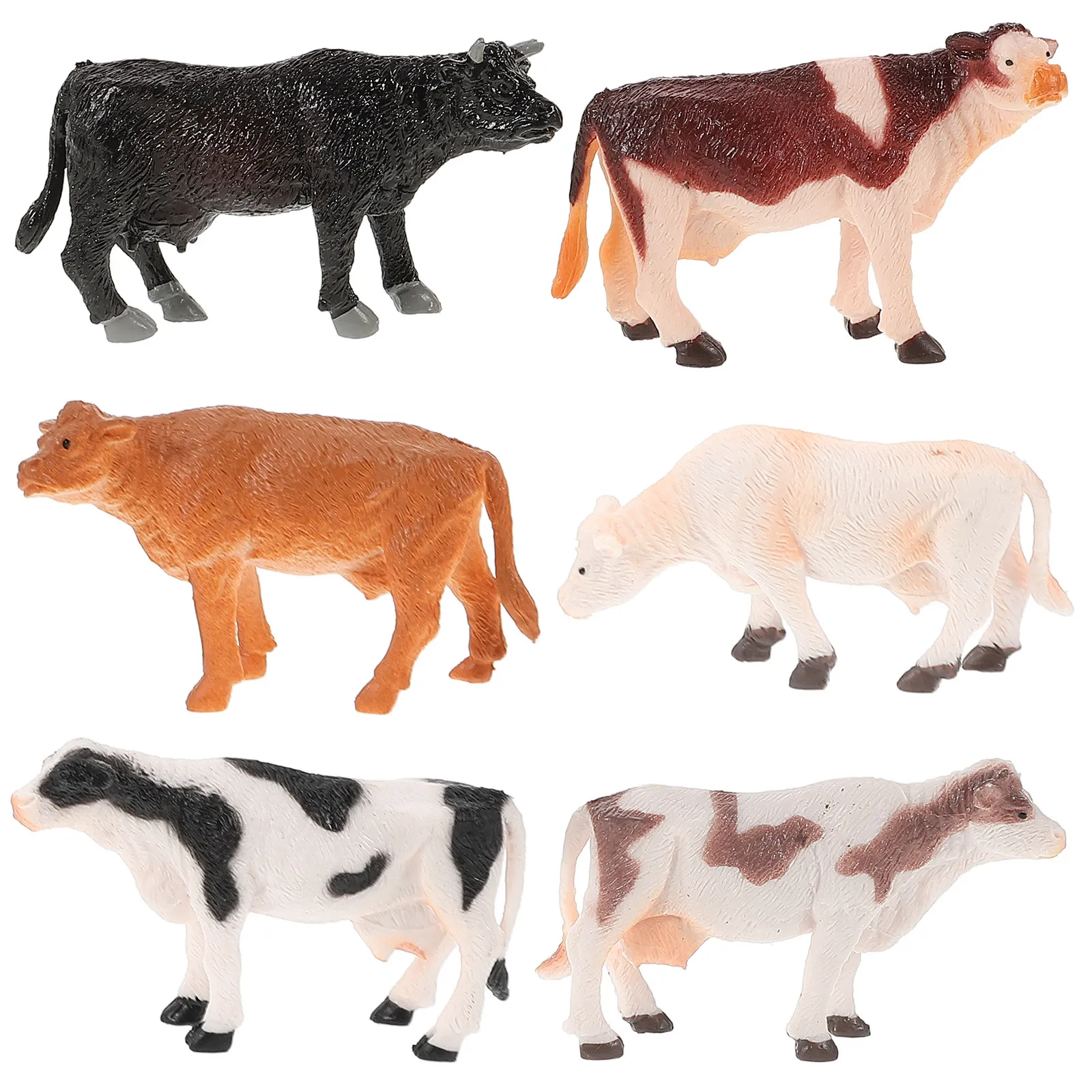 6Pcs Miniature Cattle Garden Ornaments Plastic Farm Animal Decor for Indoor Outdoor Tabletop Lawn Moss Landscape Rustic
6Pcs Miniature Cattle Garden Ornaments Plastic Farm Animal Decor for Indoor Outdoor Tabletop Lawn Moss Landscape Rustic