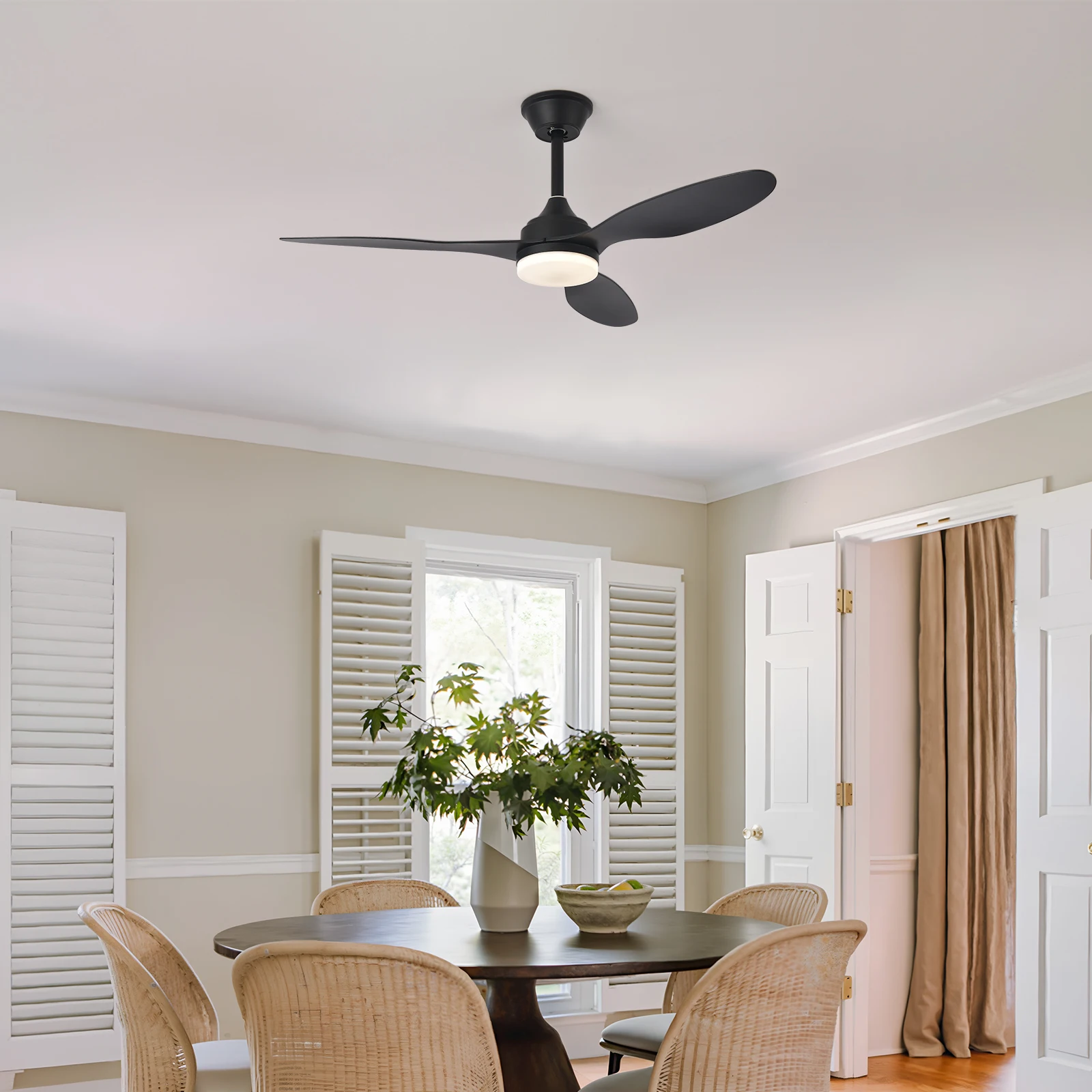 LED Ceiling Fan With Light,25 Inch/42 Inch/52 Inch Low Profile Ceiling Fan with remote control, For Indoor and Covered Outdoor
LED Ceiling Fan With Light,25 Inch/42 Inch/52 Inch Low Profile Ceiling Fan with remote control, For Indoor and Covered Outdoor