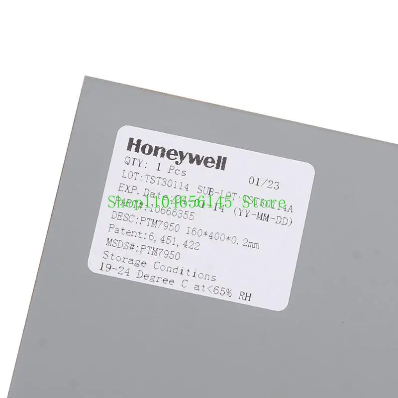 5asd PTM7950 Thermal Silicone Grease Pad,Notebook Computer CPU GPU Phase-change Heat Conduction Silicone Paste Gasket
5asd PTM7950 Thermal Silicone Grease Pad,Notebook Computer CPU GPU Phase-change Heat Conduction Silicone Paste Gasket