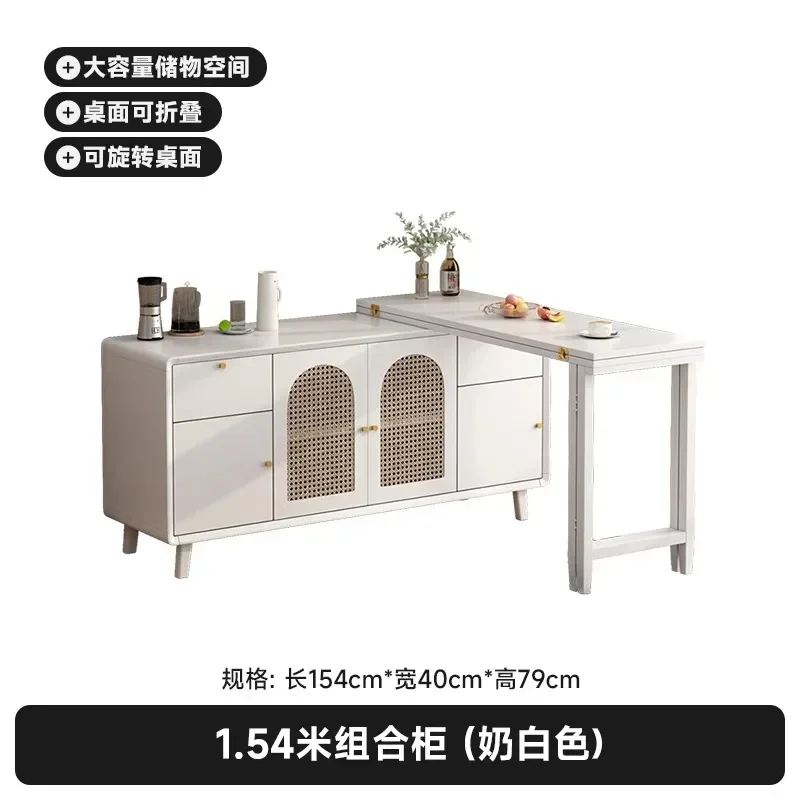 smt1 Solid wood folding dining table, multi-functional dining side cabinet, integrated small apartment household storage cabin
smt1 Solid wood folding dining table, multi-functional dining side cabinet, integrated small apartment household storage cabin