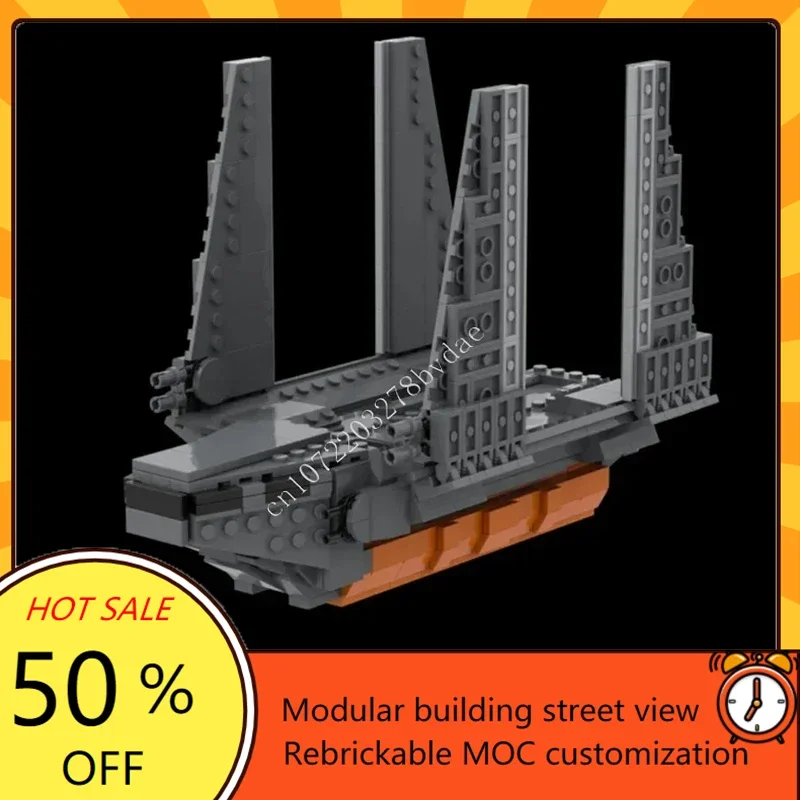 517 шт. Zeta Class Heavy Cargo Shuttle MOC креативная модель с видом на улицу, строительные блоки, архитектура, сделай сам, образовательная модель, игрушки, подарки
517 шт. Zeta Class Heavy Cargo Shuttle MOC креативная модель с видом на улицу, строительные блоки, архитектура, сделай сам, образовательная модель, игрушки, подарки