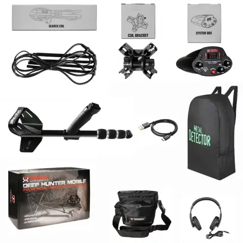 Tianxun Pulse Induction Gold Detector TX-PI200 with 5m Depth Detection & Long Range Technology for Deep Treasure Hunting
