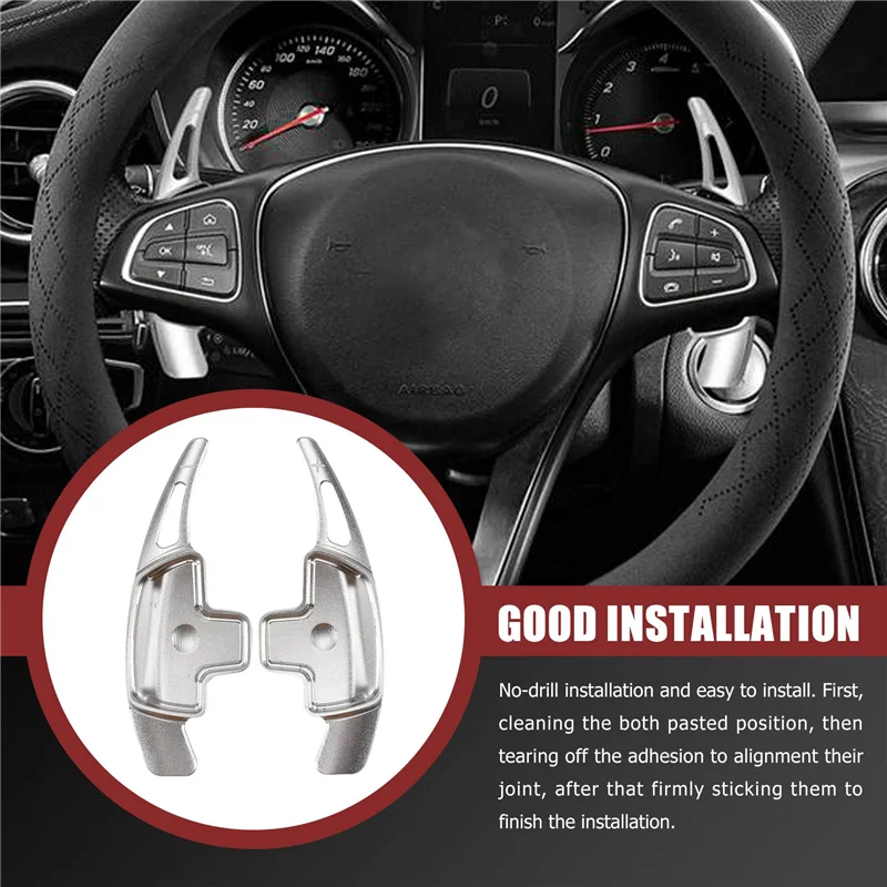 Paddle Shifter Extension For Mercedes Benz Aluminum Alloy Shift Paddle Blade For A B C CLA CLS E G GL GLA GLC GLE GLS Metris S S
Paddle Shifter Extension For Mercedes Benz Aluminum Alloy Shift Paddle Blade For A B C CLA CLS E G GL GLA GLC GLE GLS Metris S S