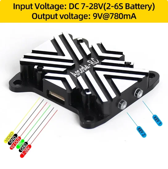 Aocoda-RC 5,8G 1,6 W VTX аналоговый 3016 40CH 25/200/800/1000 мВт Регулируемый для RC FPV дальнего радиуса гонки Дрон Квадрокоптер Новинка
Aocoda-RC 5,8G 1,6 W VTX аналоговый 3016 40CH 25/200/800/1000 мВт Регулируемый для RC FPV дальнего радиуса гонки Дрон Квадрокоптер Новинка