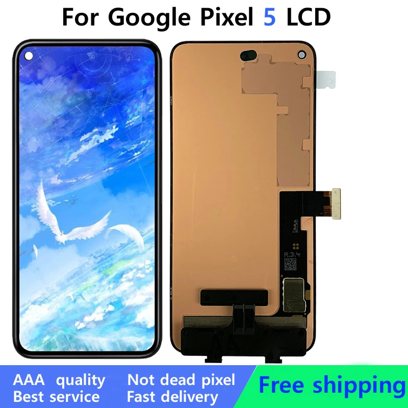 Original Display For Google Pixel 5 LCD Display Touch Screen Digitizer Assembly For Pixel 5 LCD Screen Assembly Replacement
Original Display For Google Pixel 5 LCD Display Touch Screen Digitizer Assembly For Pixel 5 LCD Screen Assembly Replacement