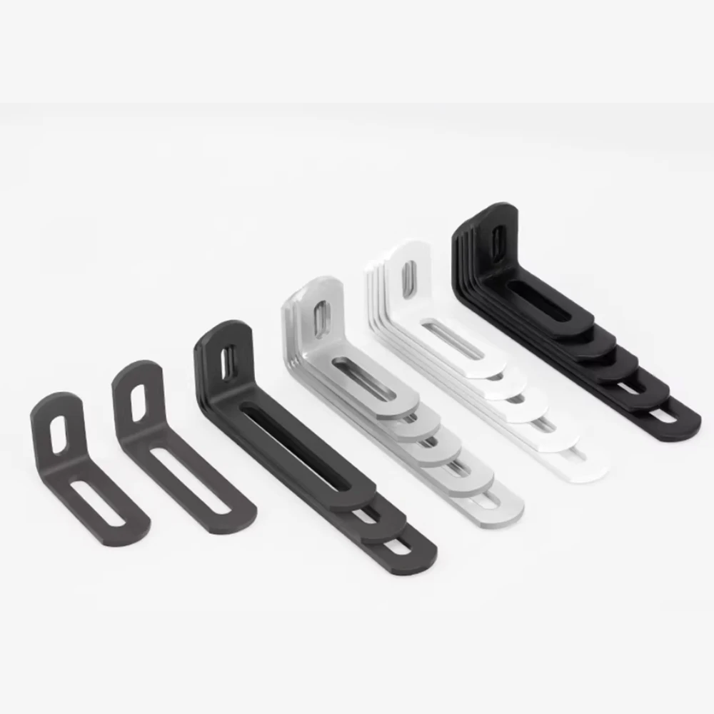 1Pcs Stainless Steel L-Shaped Corner Code Furniture Fixator 90 Degree Right Angle Bracket Furniture Bed Frame Cabinet Connector
1Pcs Stainless Steel L-Shaped Corner Code Furniture Fixator 90 Degree Right Angle Bracket Furniture Bed Frame Cabinet Connector