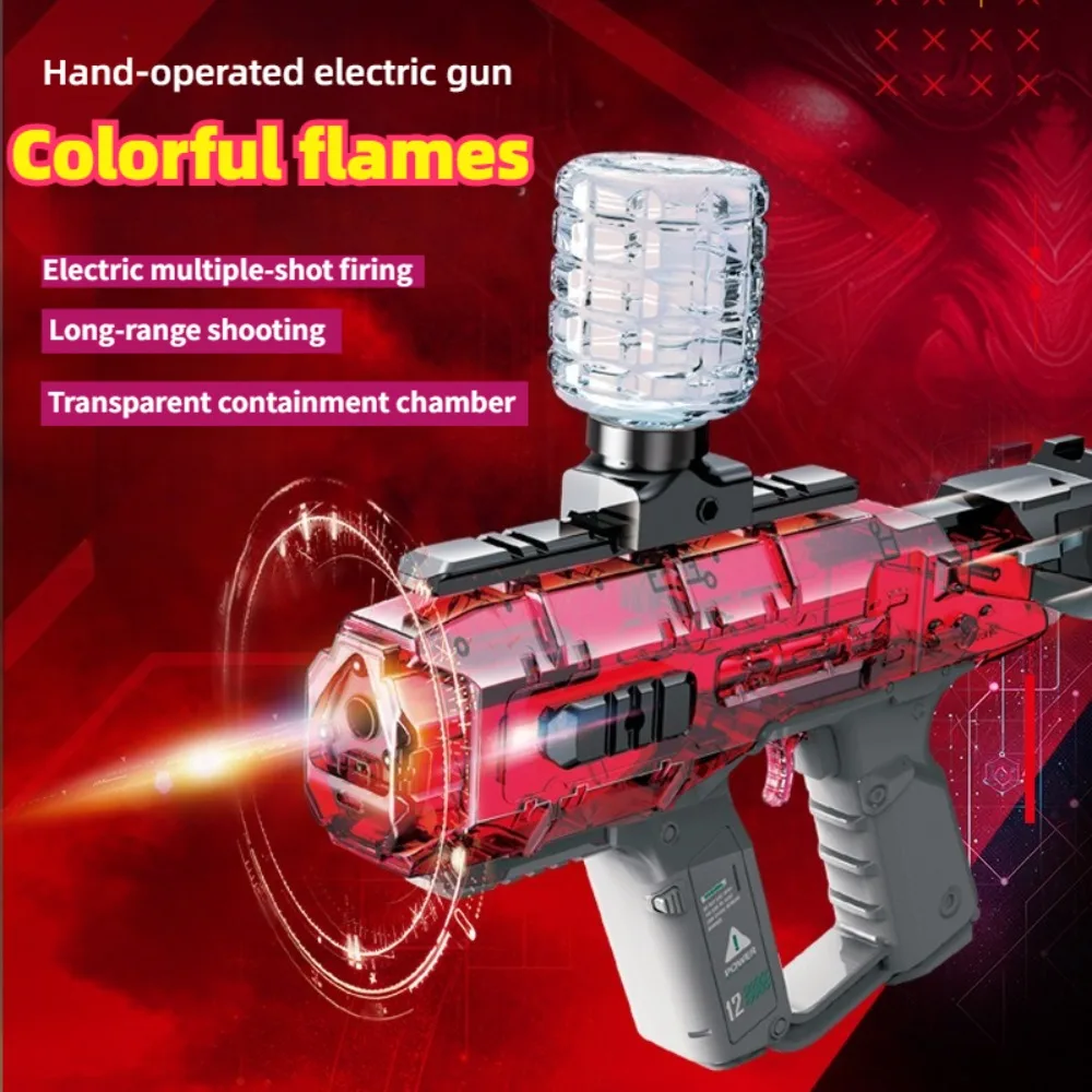 Electric Light Up High Speed Continuous Launch Water Gun Large Capacity Reservoir Outdoor Beach Summer Toy for Kids and Adults
Electric Light Up High Speed Continuous Launch Water Gun Large Capacity Reservoir Outdoor Beach Summer Toy for Kids and Adults