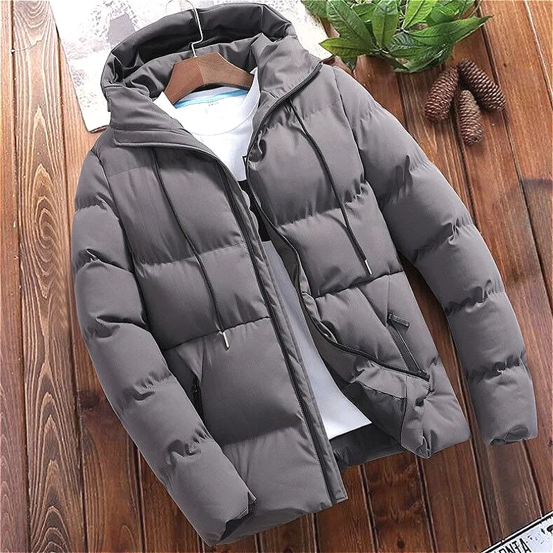 New Winter Thiened Men's Cotton Jaet ort Warm Sli Korean Version Slim Fit Trendy Cotton Coat Outerwear
New Winter Thiened Men's Cotton Jaet ort Warm Sli Korean Version Slim Fit Trendy Cotton Coat Outerwear