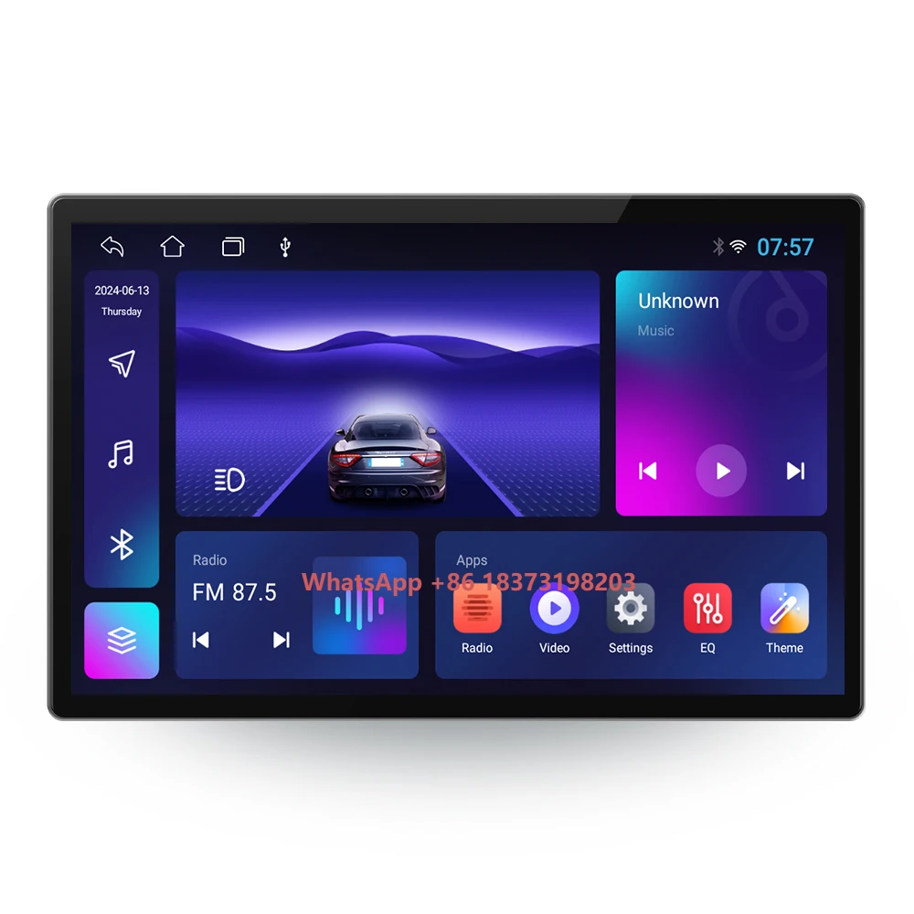 13.1" Universal Car Stereo QLED Touch Screen 8-core Car DVD Player 2Din Carplay Android Auto GPS Navigator Car Multimedia Player
13.1" Universal Car Stereo QLED Touch Screen 8-core Car DVD Player 2Din Carplay Android Auto GPS Navigator Car Multimedia Player