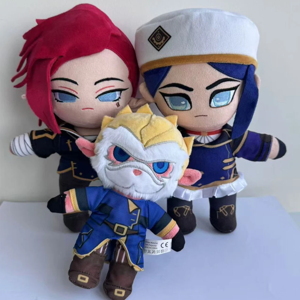 Latest 25cm Cute Anime Character Vi / Big Head Heimerdinger and Caitlyn Kiramman Plush Toys Cartoon Game Collection Plushie Doll
Latest 25cm Cute Anime Character Vi / Big Head Heimerdinger and Caitlyn Kiramman Plush Toys Cartoon Game Collection Plushie Doll
