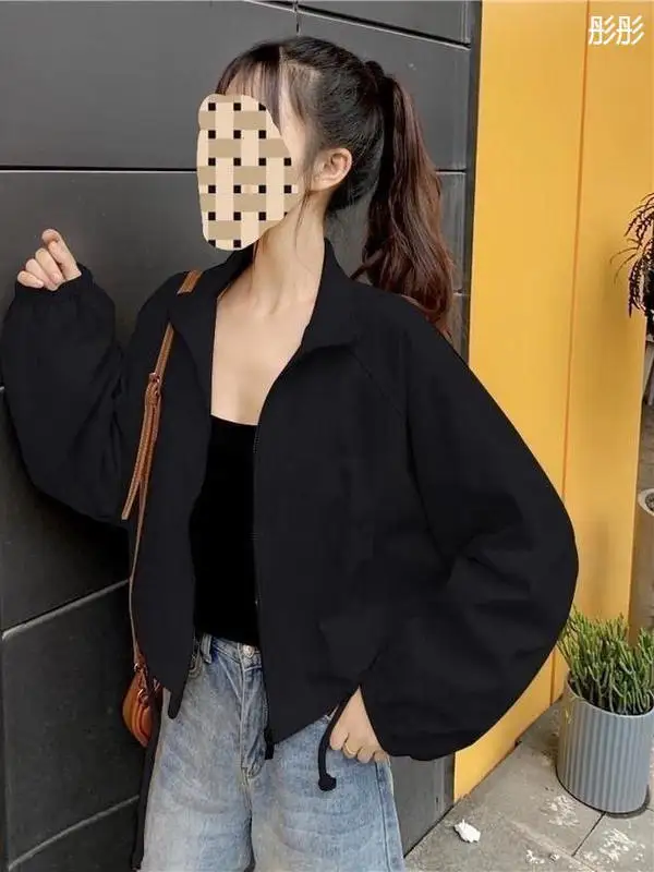 Retro Hong Kong Sle Women's ort Baseball Jaet Loose Korean Version Student Faion Autumn New Arrival Small Size Coat
Retro Hong Kong Sle Women's ort Baseball Jaet Loose Korean Version Student Faion Autumn New Arrival Small Size Coat