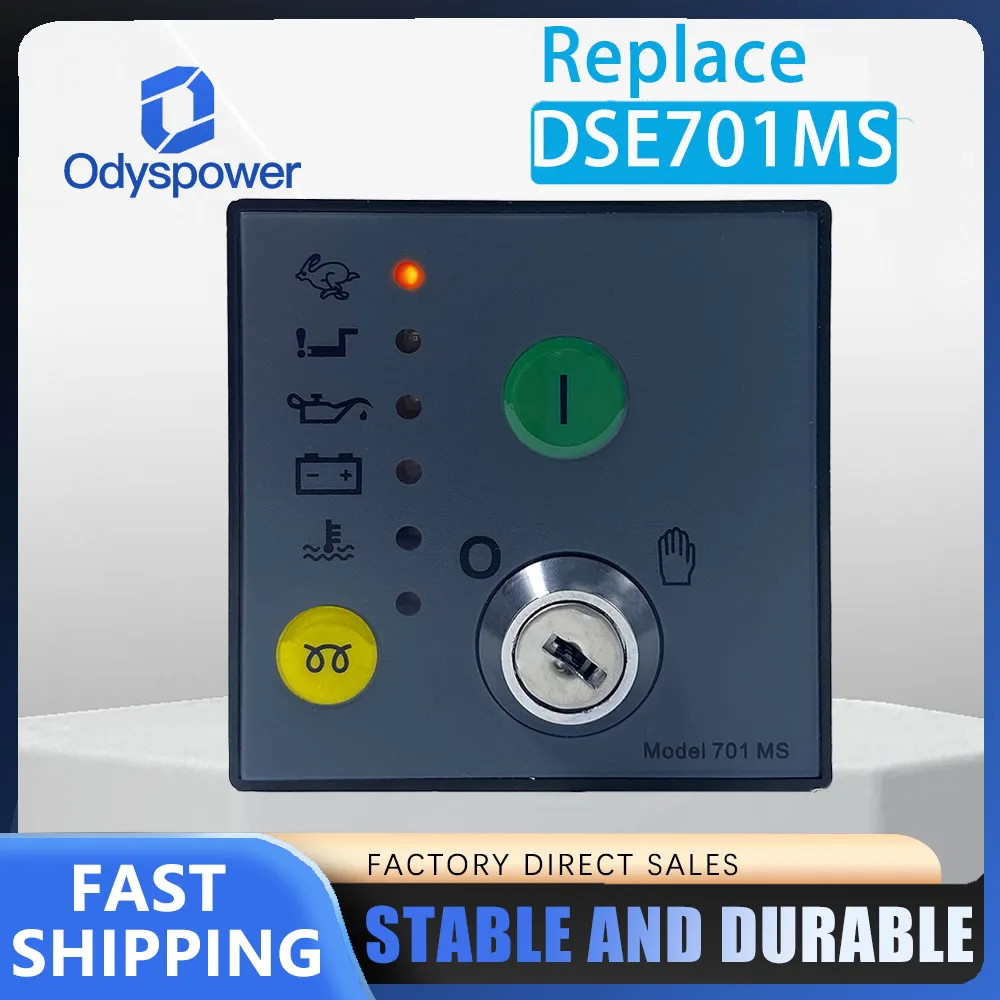 Manual Start Generator Controller 701 Autostart Module Motor Engine Electronic Charge Control Board Diesel Genset Parts MS701
Manual Start Generator Controller 701 Autostart Module Motor Engine Electronic Charge Control Board Diesel Genset Parts MS701
