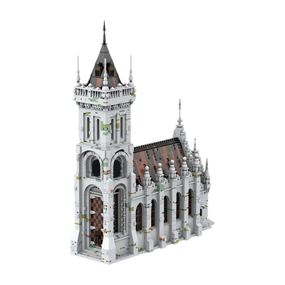 MOC Gothic Church Modular Building Blocks Model Gothic Church Architecture Bricks Assembly Toys Kids Birthday Gift
MOC Gothic Church Modular Building Blocks Model Gothic Church Architecture Bricks Assembly Toys Kids Birthday Gift