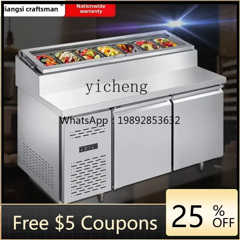 AA Commercial Pia Cabinet Refrigerated Console Pia Sprinkler Salad Cabinet Commercial Refrigerator Refrigerated Fresh
AA Commercial Pia Cabinet Refrigerated Console Pia Sprinkler Salad Cabinet Commercial Refrigerator Refrigerated Fresh