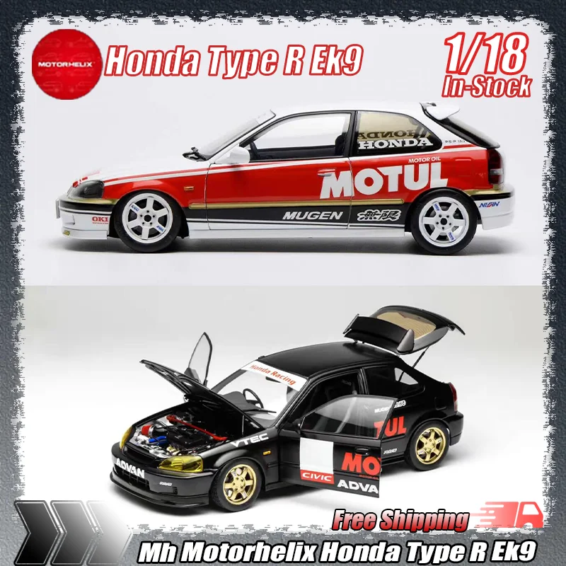 Новая модель Mh Motorhelix в наличии: Honda Type R Ek9 в масштабе 1:18, литая под давлением, полностью открывающаяся статическая модель автомобиля для взрослых коллекционеров.
Новая модель Mh Motorhelix в наличии: Honda Type R Ek9 в масштабе 1:18, литая под давлением, полностью открывающаяся статическая модель автомобиля для взрослых коллекционеров.