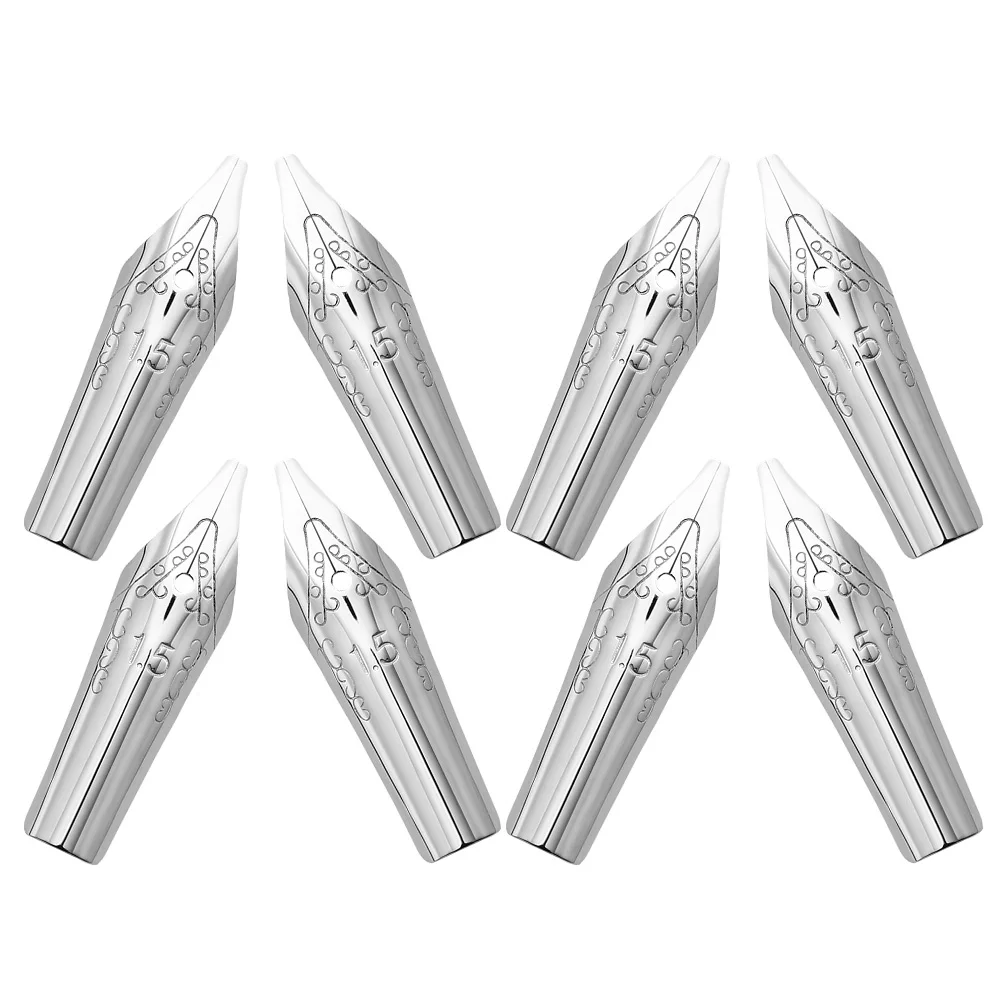 8 Pcs Fountain Pen Replacement Fine Point Ink Custom Pens Erasable Nibs for Calligraphy Metal Tips
8 Pcs Fountain Pen Replacement Fine Point Ink Custom Pens Erasable Nibs for Calligraphy Metal Tips