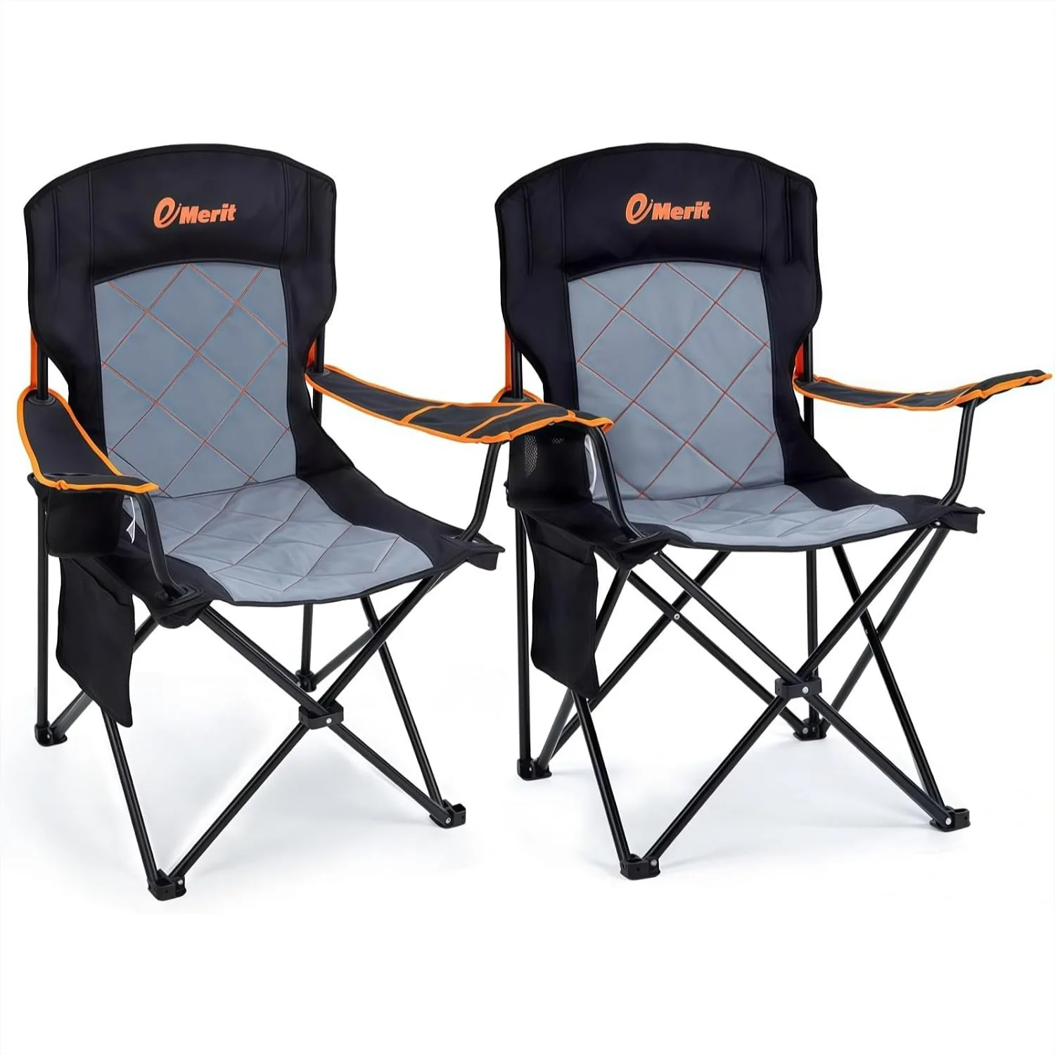 Oversized Padded Camping Chair with Arms 350LB Heavy Duty Quad Fold Chair for Outdoor Events
Oversized Padded Camping Chair with Arms 350LB Heavy Duty Quad Fold Chair for Outdoor Events