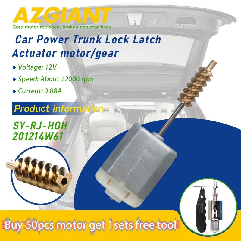 12V AZGIANT Car Trunk Lid Luggage Tailgate Block Door Lock Motor Copper Worm Gear For 2013-2016 Ford Escape Brand New Car Parts
12V AZGIANT Car Trunk Lid Luggage Tailgate Block Door Lock Motor Copper Worm Gear For 2013-2016 Ford Escape Brand New Car Parts