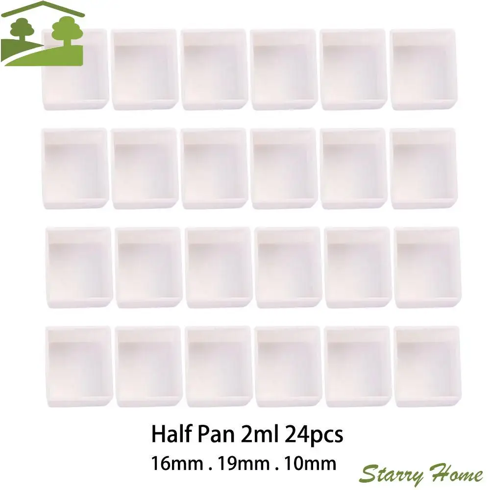 6/12/24/48pcs White Artists Empty Full Pan Half Pans Watercolor Paint Grid Art Supplies Paint Palette Painting Supplies
6/12/24/48pcs White Artists Empty Full Pan Half Pans Watercolor Paint Grid Art Supplies Paint Palette Painting Supplies