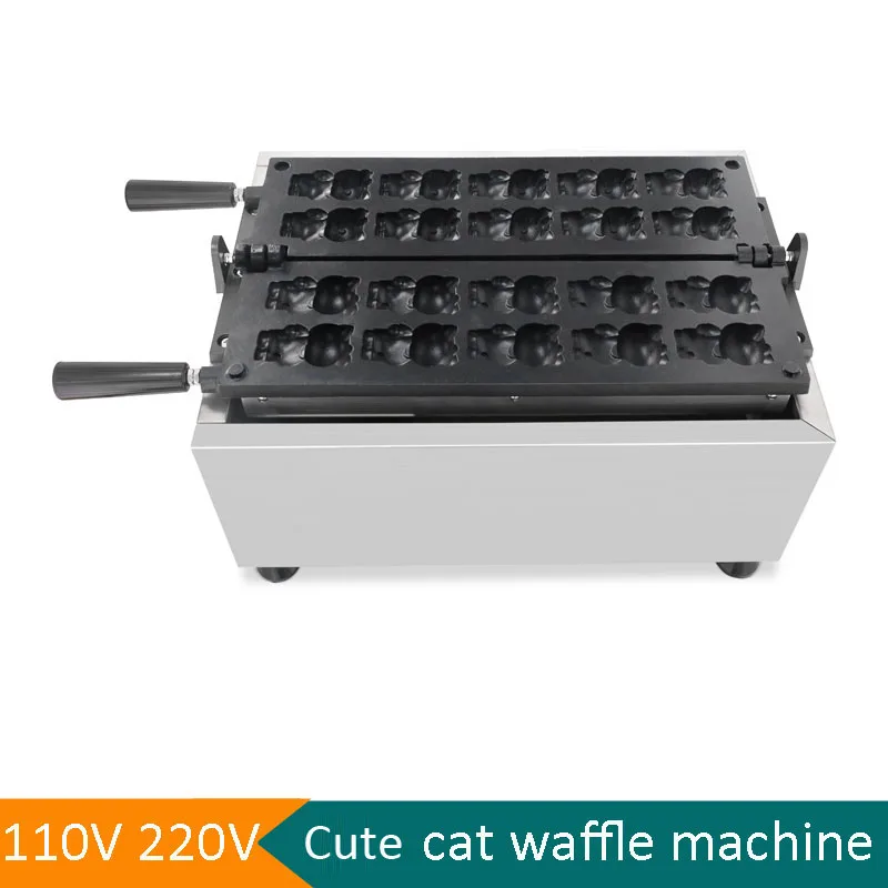 Cute Cat Cartoon Shaped Cake Baking Machine Popular Taiyaki Cat Shaped Waffle Baker High Quality Cute Cat Snack Machines
Cute Cat Cartoon Shaped Cake Baking Machine Popular Taiyaki Cat Shaped Waffle Baker High Quality Cute Cat Snack Machines