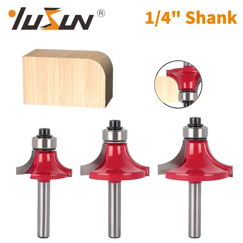 YUSUN 6.35MM Shank Corner Round Bit Router Bit Woodworking Milling Cutter For Wood Bit Face Mill Carbide Cutter End Mill
YUSUN 6.35MM Shank Corner Round Bit Router Bit Woodworking Milling Cutter For Wood Bit Face Mill Carbide Cutter End Mill