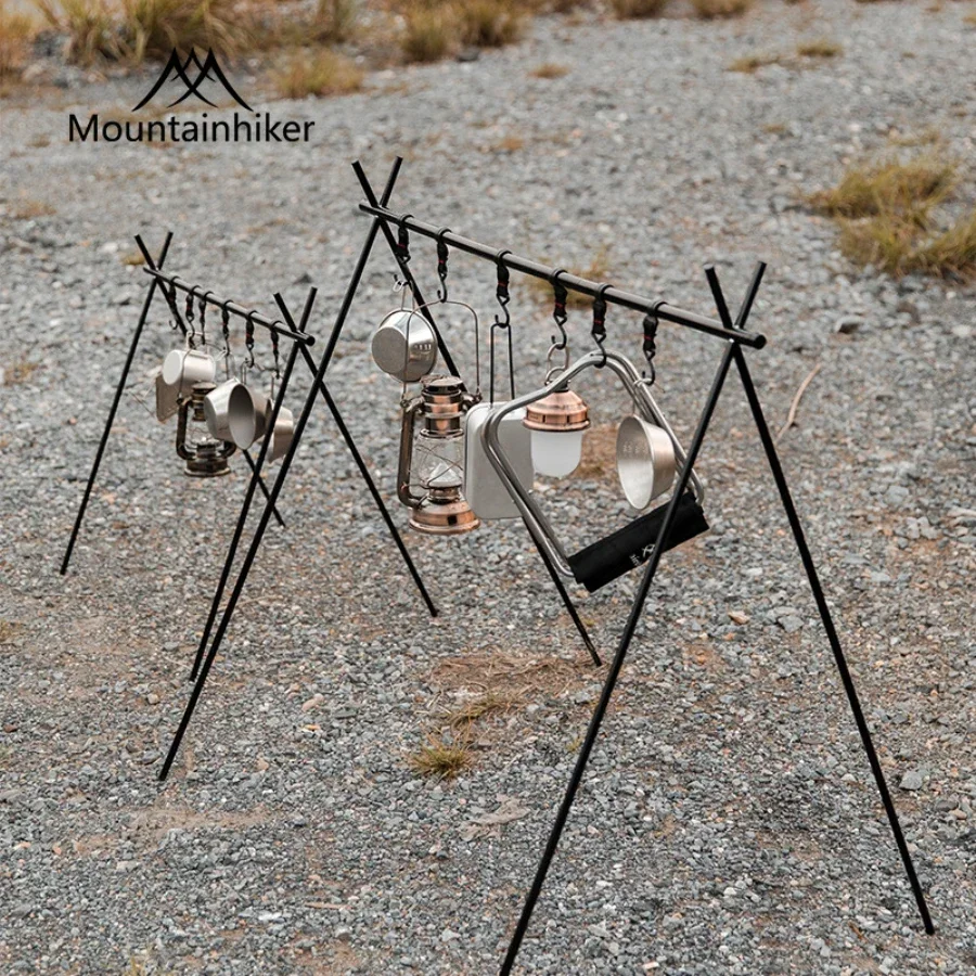 Mountainhiker Outdoor Camping Shelf Lightweight Multifunctional Clothes Storage Picnic Barbecue Cookware Hanging Triangle Rack
Mountainhiker Outdoor Camping Shelf Lightweight Multifunctional Clothes Storage Picnic Barbecue Cookware Hanging Triangle Rack