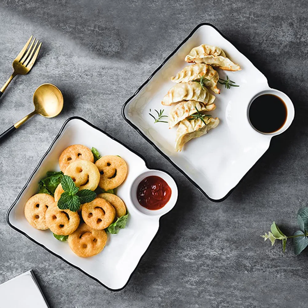 Набор тарелок для суши, 2 шт., керамические сервировочные тарелки для суши и клецок премиум-класса, элегантное современное блюдо для макания еды для закусок сашими
Набор тарелок для суши, 2 шт., керамические сервировочные тарелки для суши и клецок премиум-класса, элегантное современное блюдо для макания еды для закусок сашими