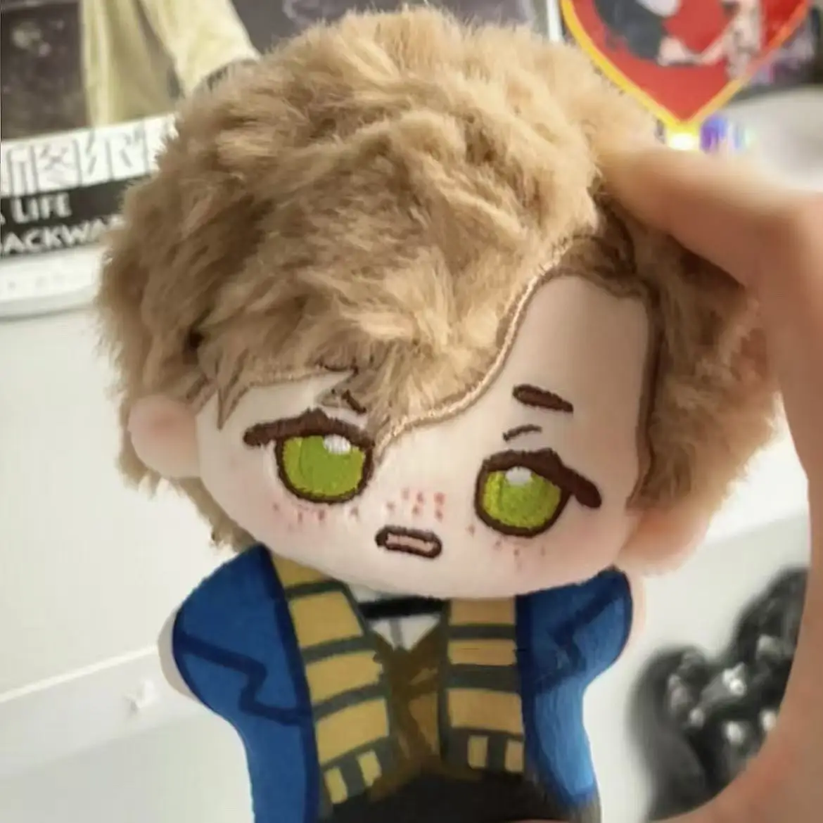 10cm Stuffed The Day of the Jackal Alexander Duggan Plushie Eddie Redmayne Plush Doll Toys Keychain Pendants Holiday Xmas Gift
10cm Stuffed The Day of the Jackal Alexander Duggan Plushie Eddie Redmayne Plush Doll Toys Keychain Pendants Holiday Xmas Gift