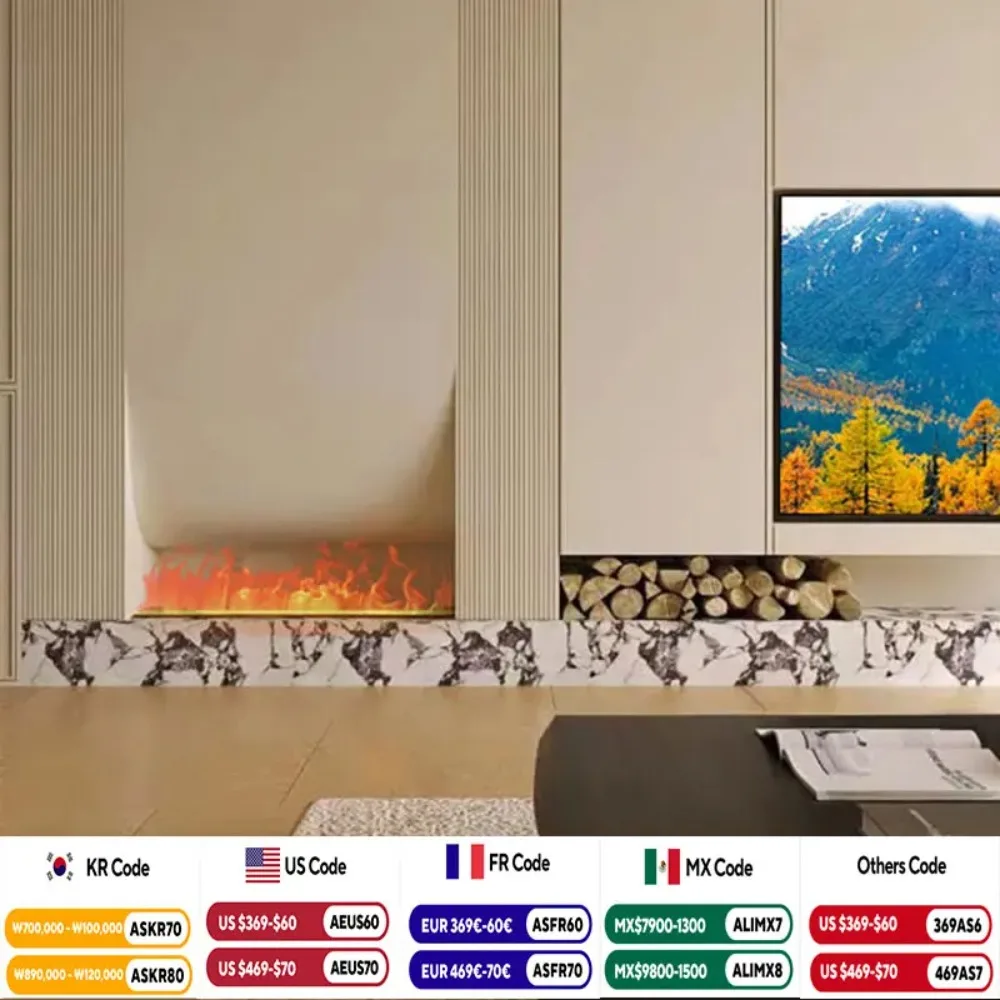 3D Electronic Fake Fireplace with TV Stand Elegant Interior Decoration Environmentally Friendly, Humidifier Simulated Fireplace
3D Electronic Fake Fireplace with TV Stand Elegant Interior Decoration Environmentally Friendly, Humidifier Simulated Fireplace