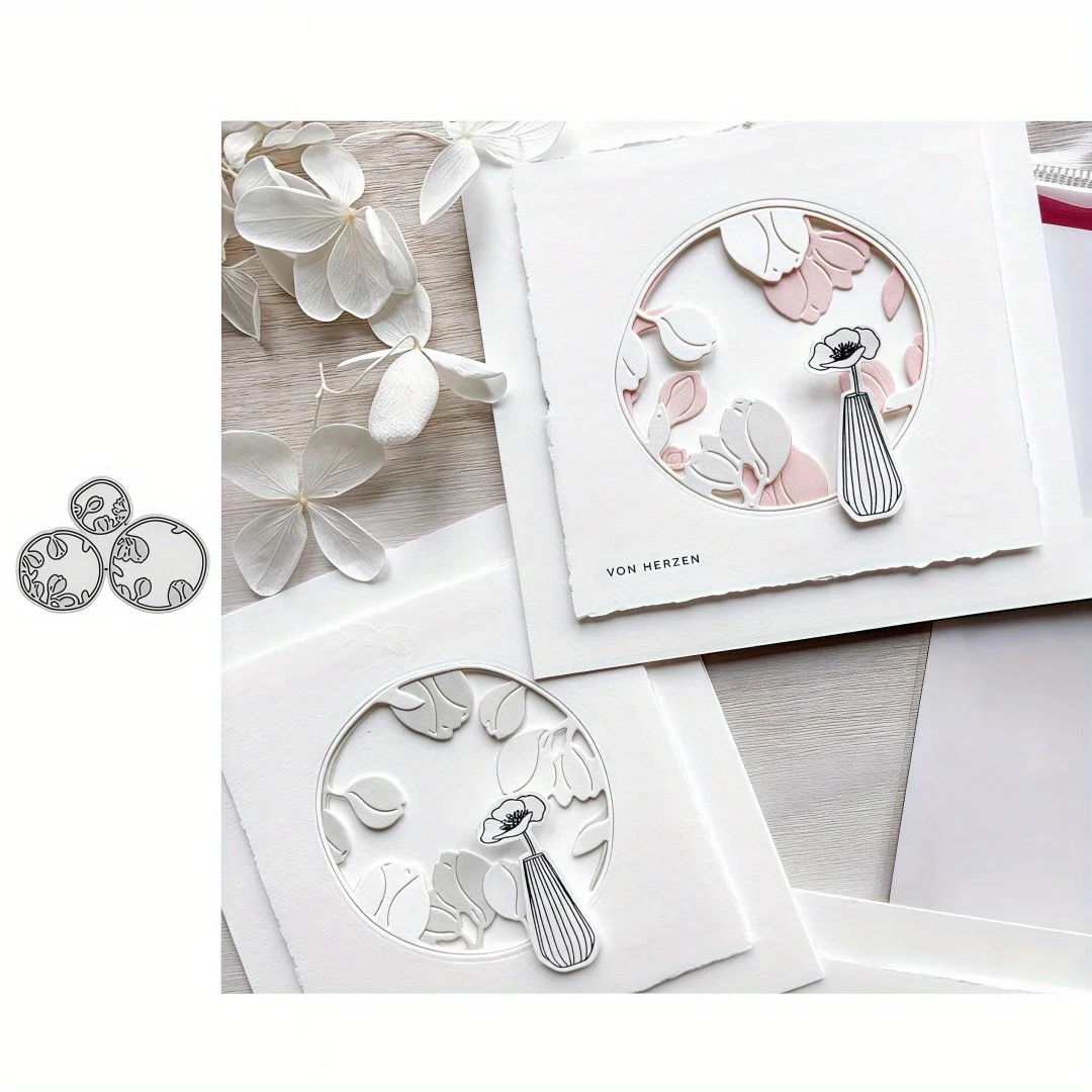New Flower-shaped Bubble Cutting Die, Suitable for Album Backgrounds, Card Making, Scrapbooking and DIY Craft Works
New Flower-shaped Bubble Cutting Die, Suitable for Album Backgrounds, Card Making, Scrapbooking and DIY Craft Works