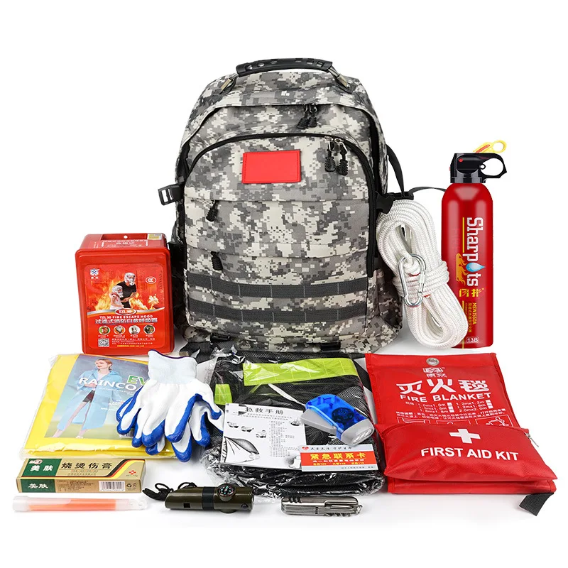 Earthquake Rescue Flood Relief Natural Disaster Self-help Emergency Response Kit Wholesale
Earthquake Rescue Flood Relief Natural Disaster Self-help Emergency Response Kit Wholesale