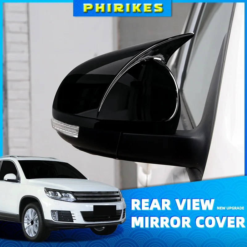 Pair Ox Horn Rear View Mirror Cover Trim for Volkswagen VW Tiguan MK1 2009-2016 Car Rearview Mirror Covers Accessory
Pair Ox Horn Rear View Mirror Cover Trim for Volkswagen VW Tiguan MK1 2009-2016 Car Rearview Mirror Covers Accessory