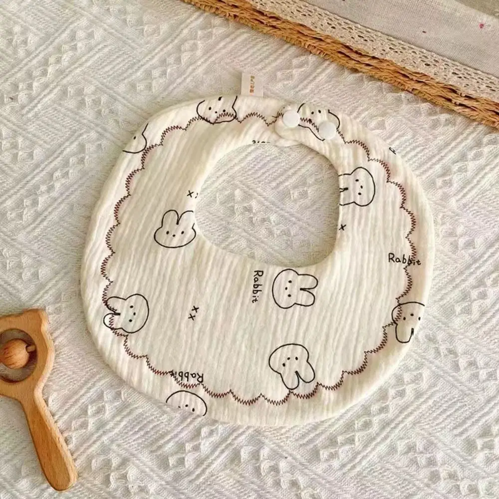 Comfortable Cartoon Baby Bibs Solid Color Floral Infant Scarf Cotton Gause Kid Drool Bib for Girl Boy
Comfortable Cartoon Baby Bibs Solid Color Floral Infant Scarf Cotton Gause Kid Drool Bib for Girl Boy