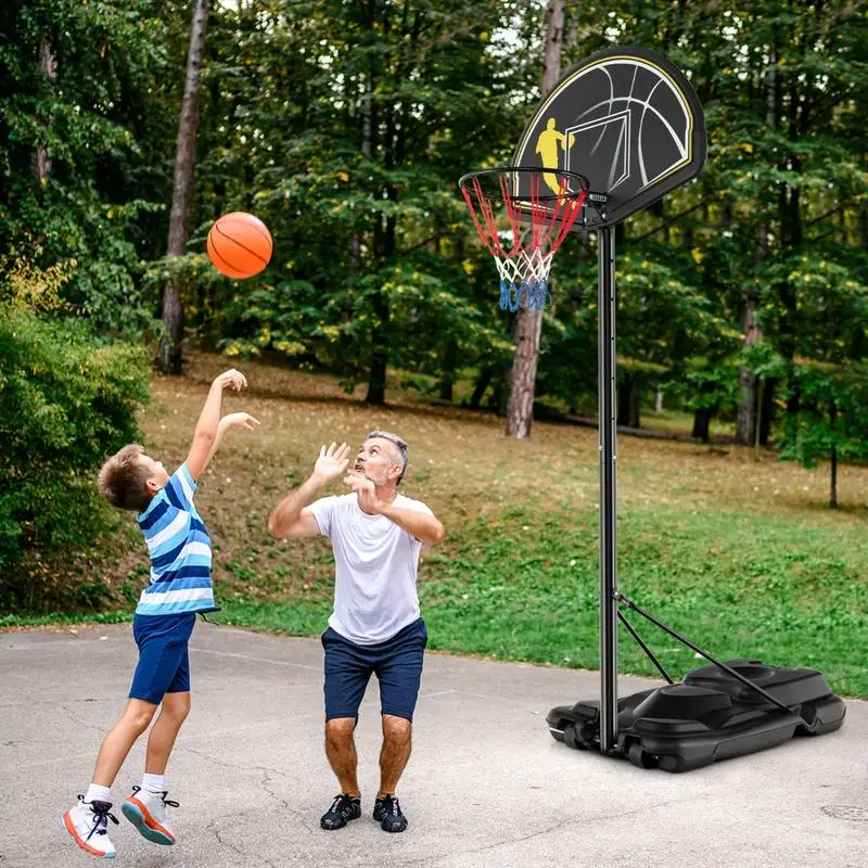 4.25-10 Feet Portable Adjustable Basketball Goal Hoop System
4.25-10 Feet Portable Adjustable Basketball Goal Hoop System