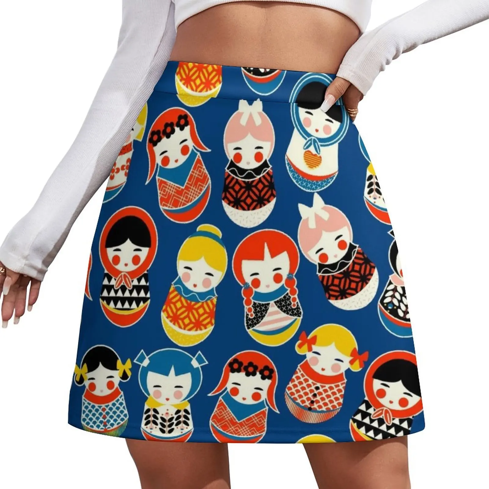 Babushka Russian doll vibrant pattern no2 Mini Skirt skirts for womens 2026 luxury clothes women Woman skirt
Babushka Russian doll vibrant pattern no2 Mini Skirt skirts for womens 2026 luxury clothes women Woman skirt