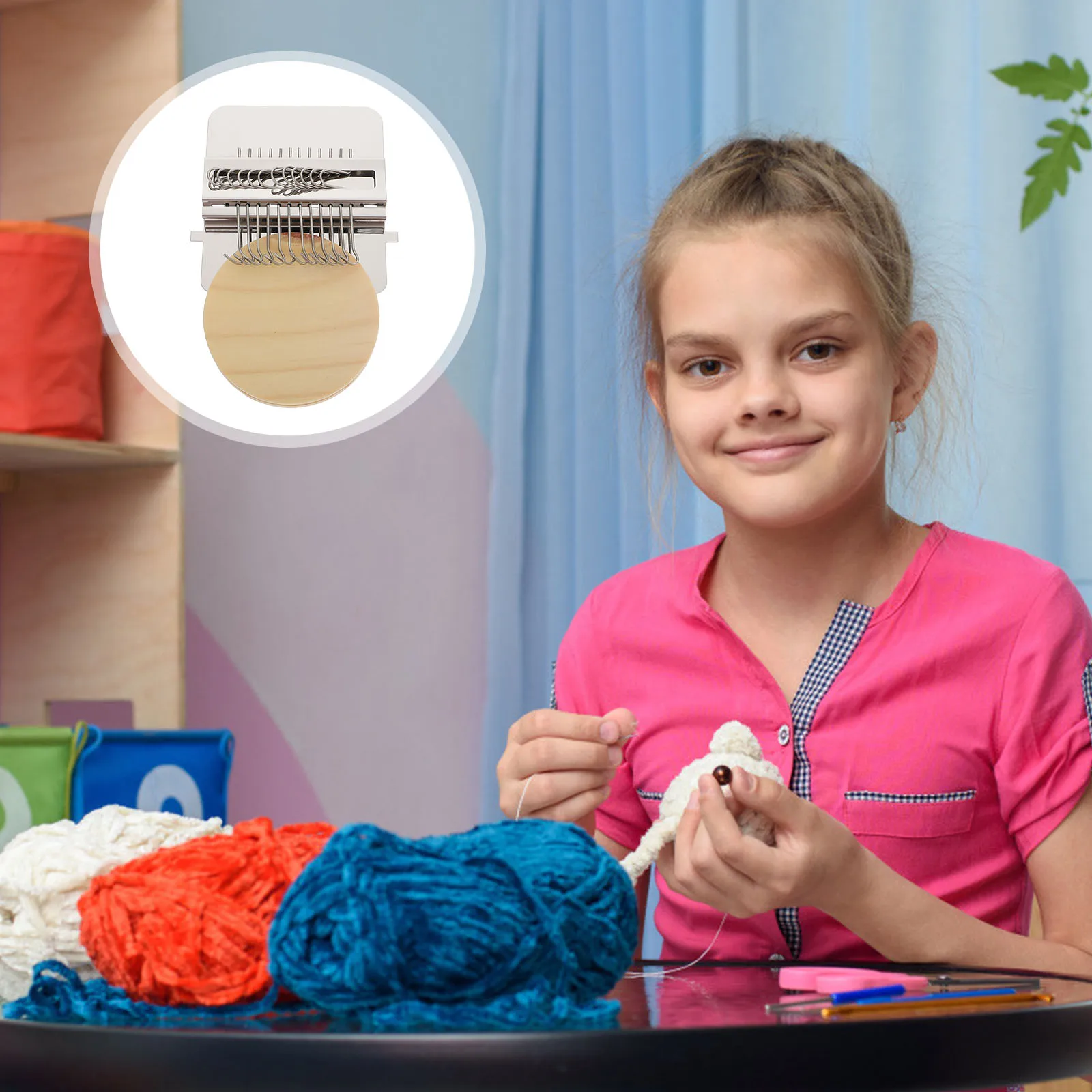 1Set Professional Weaving Loom Set Smooth Comfortable Operation Personalized Projects Weaving Loom Tapestry Knitting Tool
1Set Professional Weaving Loom Set Smooth Comfortable Operation Personalized Projects Weaving Loom Tapestry Knitting Tool