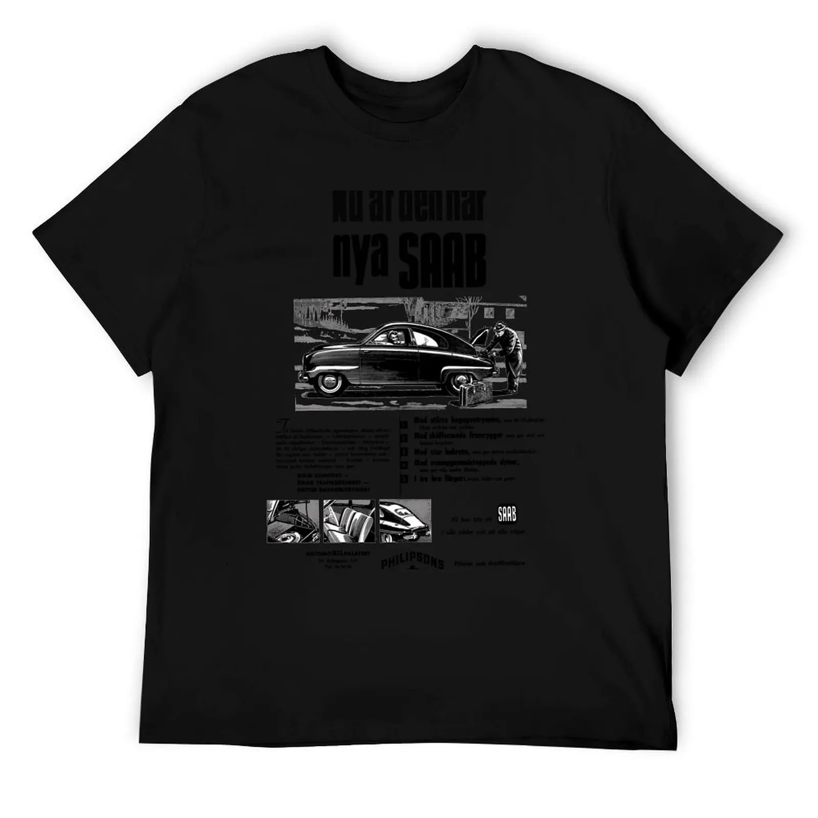 Футболка SAAB 92, мужские футболки, комплект из хлопка, мужские футболки для мужчин, футболка
Футболка SAAB 92, мужские футболки, комплект из хлопка, мужские футболки для мужчин, футболка