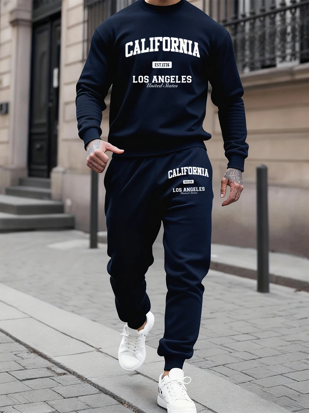 Hoodies Set Mens California Los Angeles Printing Sweatpants Autumn Loose Fleece Warm Jogging Outfits Casual Crewneck Clothes
Hoodies Set Mens California Los Angeles Printing Sweatpants Autumn Loose Fleece Warm Jogging Outfits Casual Crewneck Clothes