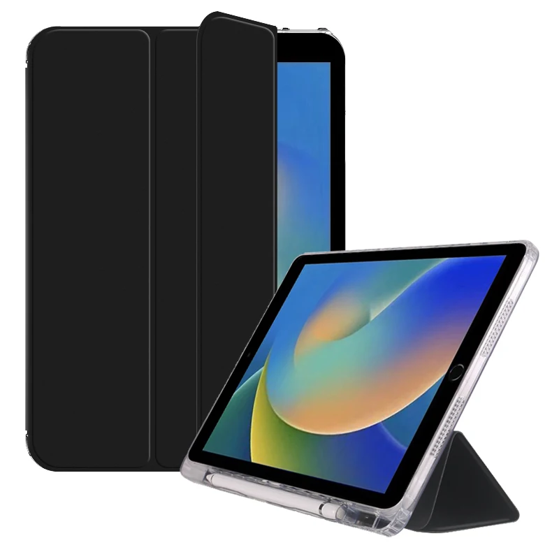 Funda For iPad 10.2 inch 2021/2020/2019 Case with Pencil Holder Coque For iPad 9th 8th 7th Generation 10.2'' Clear Back Cover
Funda For iPad 10.2 inch 2021/2020/2019 Case with Pencil Holder Coque For iPad 9th 8th 7th Generation 10.2'' Clear Back Cover