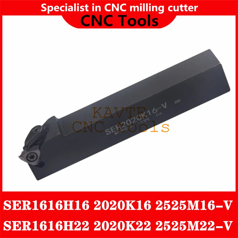 SER-V SER SEL CNC Lathe Cutter External Thread Turning Tool Holder SER1616H16-V SER2020K16-V SER2525M16-V SER2020K22-V SER2525
SER-V SER SEL CNC Lathe Cutter External Thread Turning Tool Holder SER1616H16-V SER2020K16-V SER2525M16-V SER2020K22-V SER2525