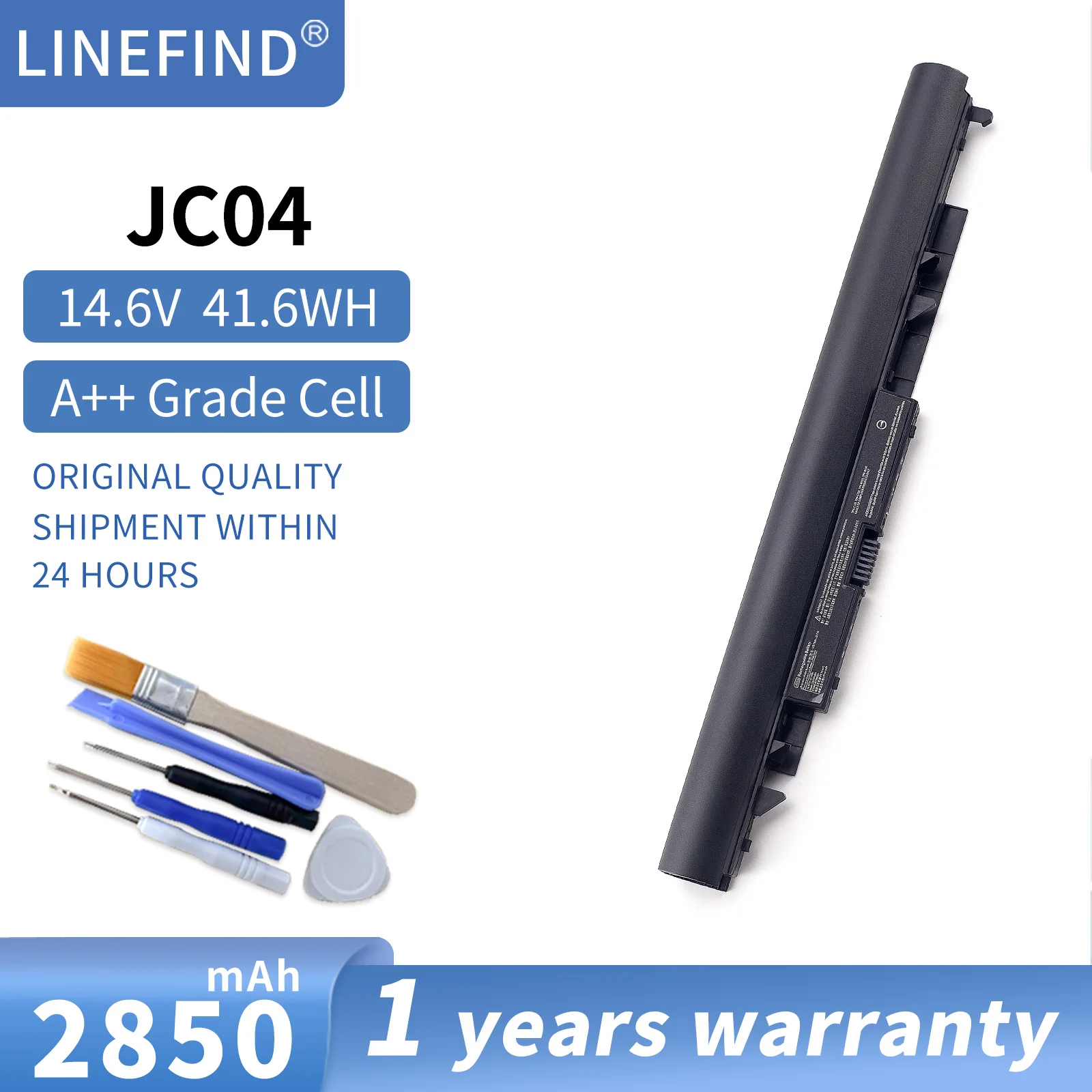 JC04 Battery for HP 15-BS 15-BW 17-BS TPN-W129 TPN-W130 240 245 G6 HSTNN-PB6Y HSTNN-LB7W HSTNN-DB8E HSTNN-HB7X IB7X JC03
JC04 Battery for HP 15-BS 15-BW 17-BS TPN-W129 TPN-W130 240 245 G6 HSTNN-PB6Y HSTNN-LB7W HSTNN-DB8E HSTNN-HB7X IB7X JC03