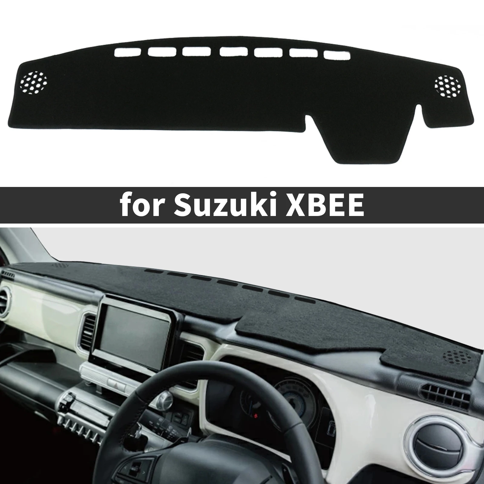 fit for Suzuki XBEE 2018-2025 RHD Car Dashmat Dashboard Cover Pad Accessories DashMat Sunshade Protective Carpet 
fit for Suzuki XBEE 2018-2025 RHD Car Dashmat Dashboard Cover Pad Accessories DashMat Sunshade Protective Carpet