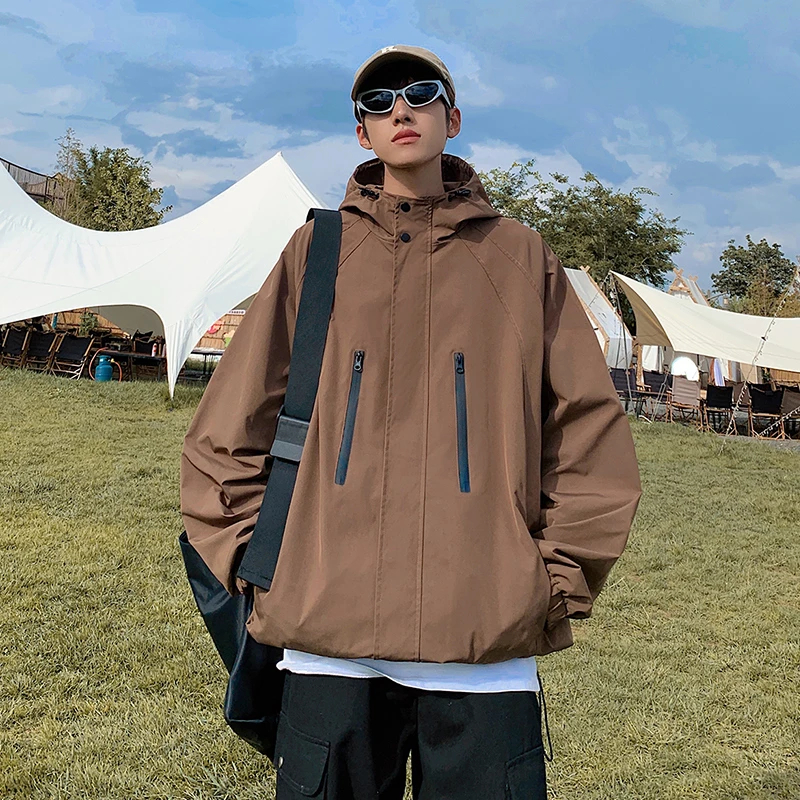 Men's Tee-Proof Outdoor Cam Jaet Loose Fit American Functional Windproof Hiking Clothes Spring Autumn Workwear Jaet
Men's Tee-Proof Outdoor Cam Jaet Loose Fit American Functional Windproof Hiking Clothes Spring Autumn Workwear Jaet